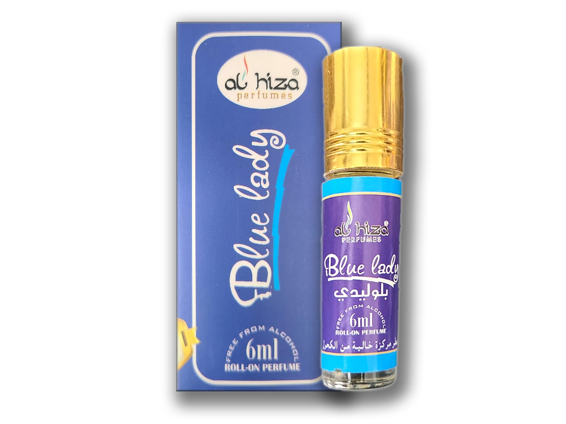 AL IZA ATTAR UNISEX PERFUMES BLUE LADY ROLL ON 6 ML-image-29