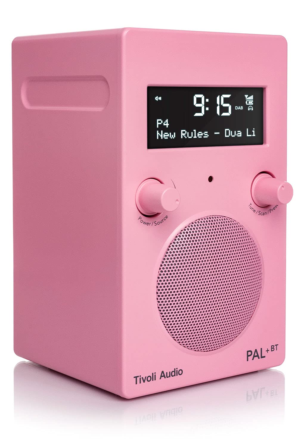 Tivoli Audio compatible - PAL+ BT Portable FM/DAB Radio (Pink)