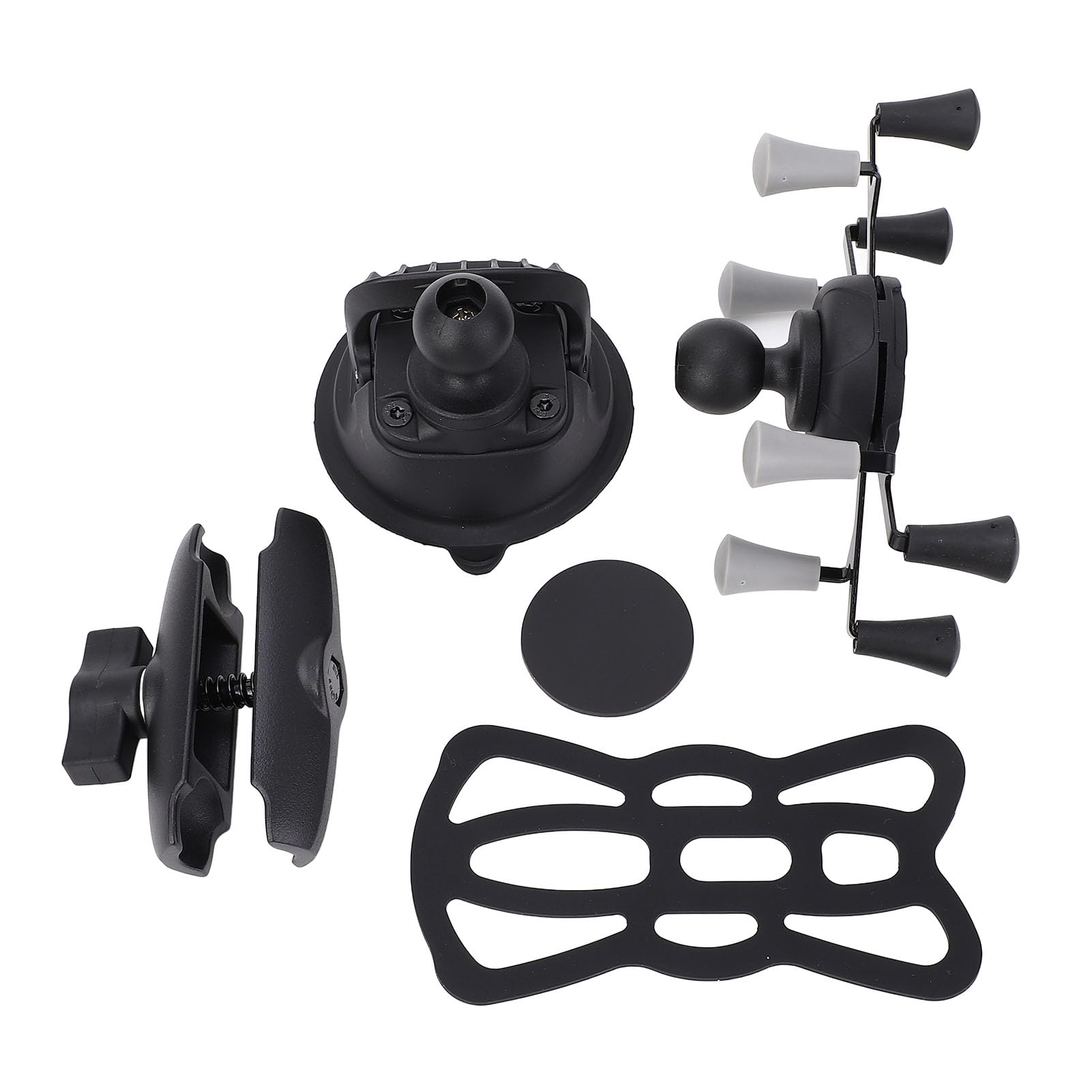 Support de Téléphone X Grip Réglable avec Ventouse Forte pour Tableaux de Bord et Pare-Brise de Véhicules, Angle Réglable de 4,5 à 6,6 Pouces