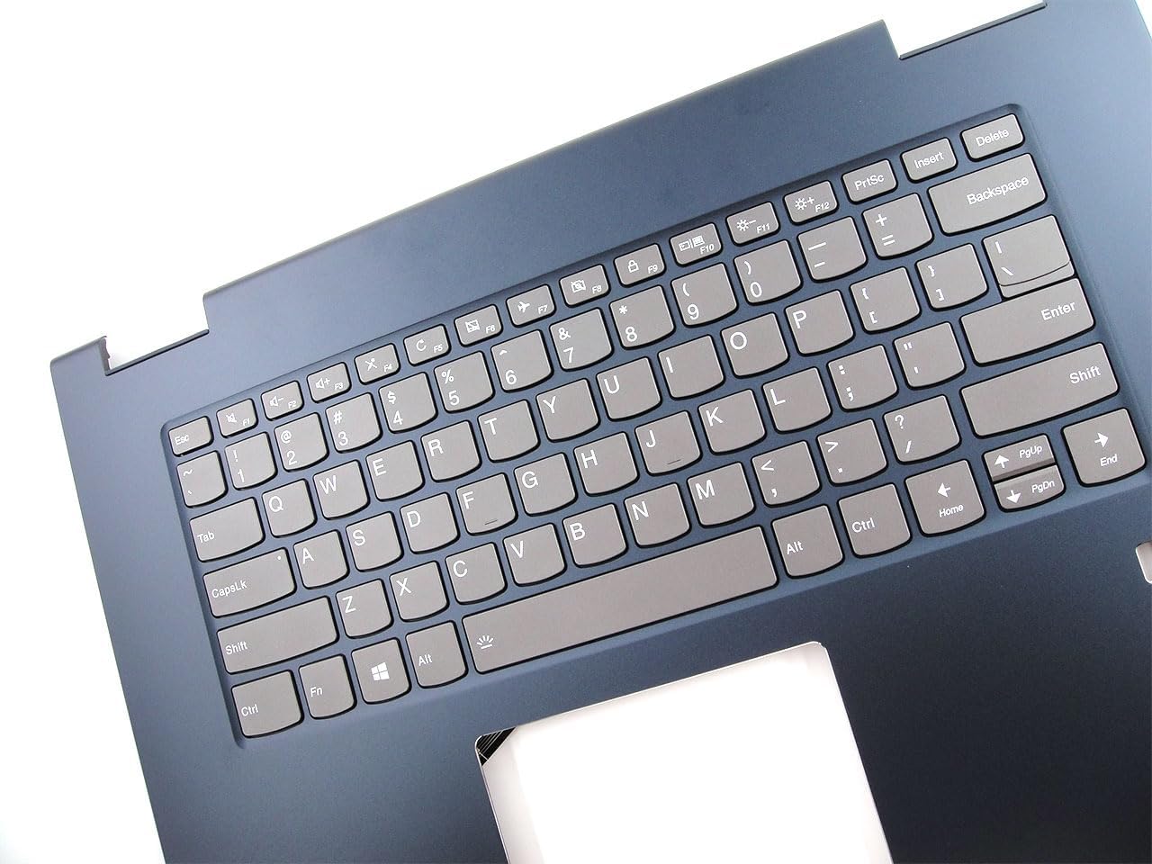 Parts for Lenovo ideapad Yoga 730-15IWL 15IKB Palmrest Keyboard Bezel US Backlit Blue 5CB0U65209