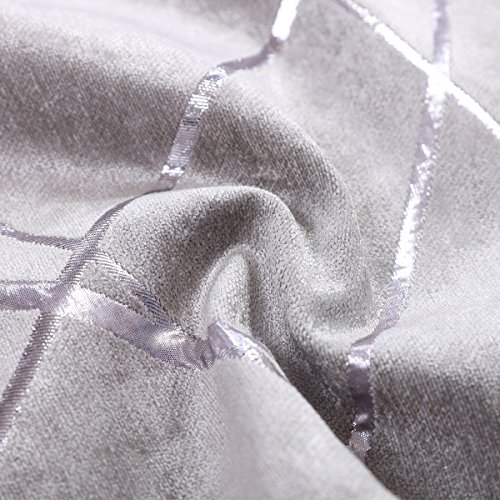 JOSCA - Set di 4 federe per cuscini quadrati in