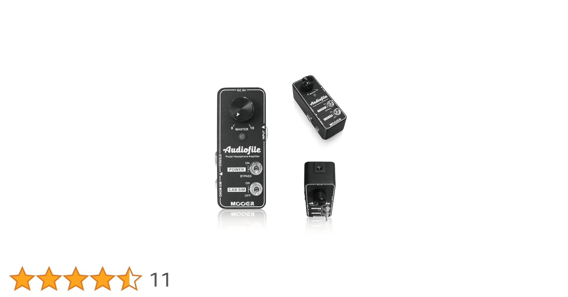 Amazon | Mooer Audiofile ヘッドフォンアンプ バッファペダル
