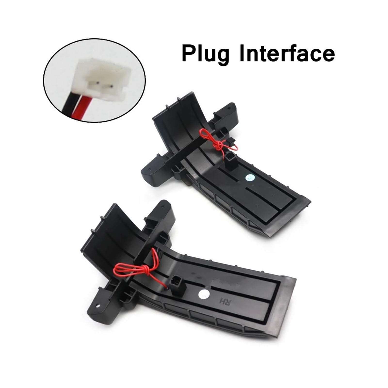 Clignotant Latéraux pour Chevy pour Silverado 1500 2500HD 3500HD Switchback Feu De Gabarit Latéral À LED Ambre Feux De Clignotant À Double Rangée Clignotant De Voiture