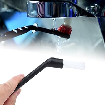 Coffee Machine Espresso Grinder Nylon Stainless Steel Brush Cleaning Brush Coffee Maker Cleaner Tool for Grinders Home Kitchen Accessories
