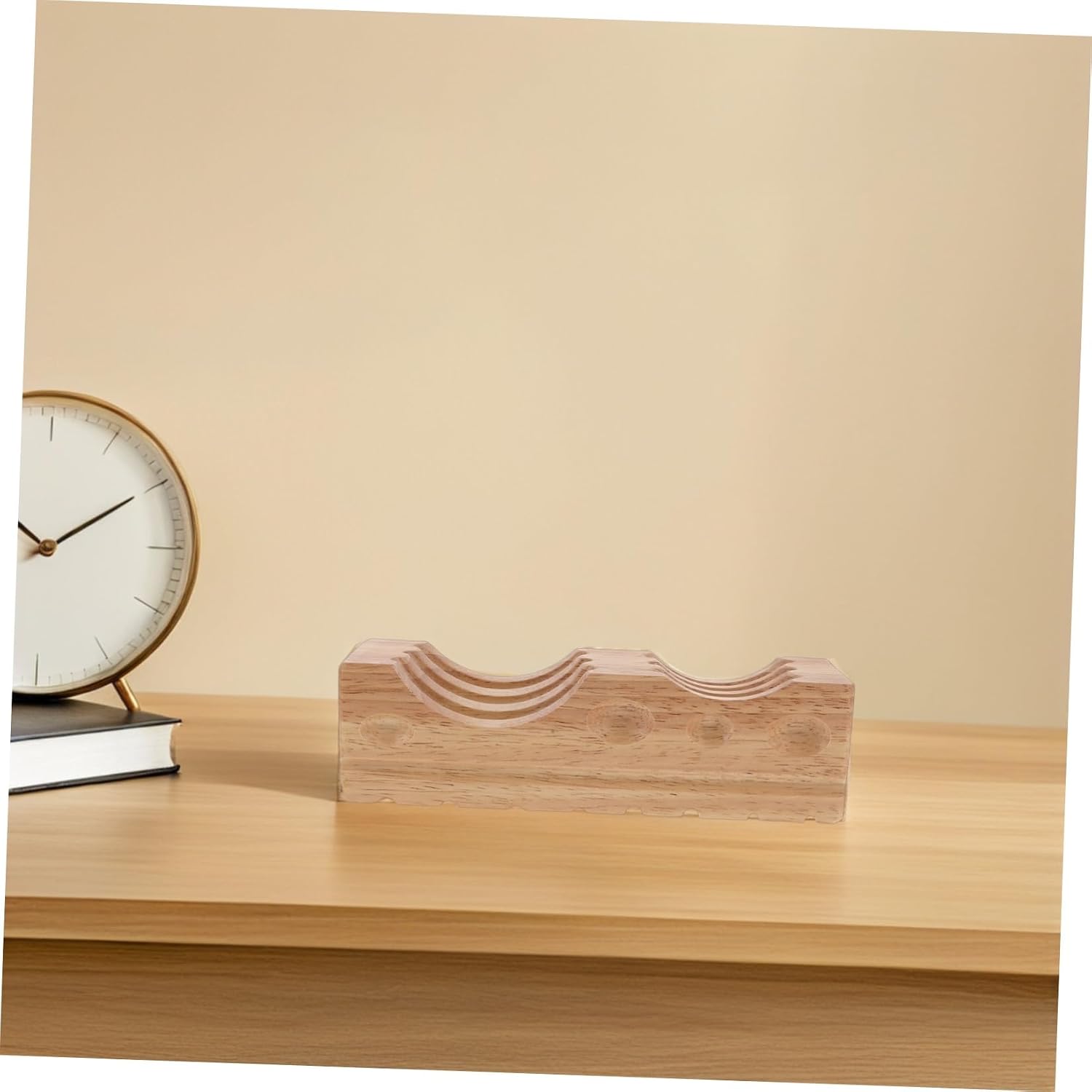 OHPHCALL Wood Doming Block Jewelry Polishing Support Block Ring Groove Forming Tool for Metalworking and Bracelet Shaping in Jewelry Making Craft