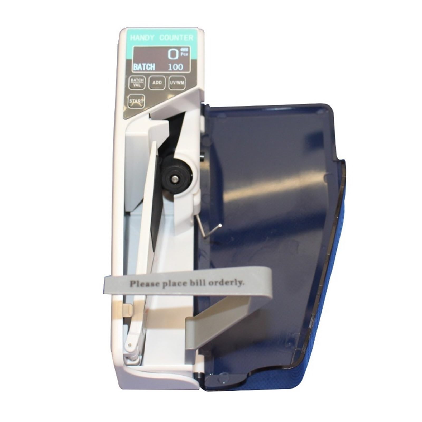 V40 Portable Multi-Currency Money Counter for Banknotes with Dual Power Options