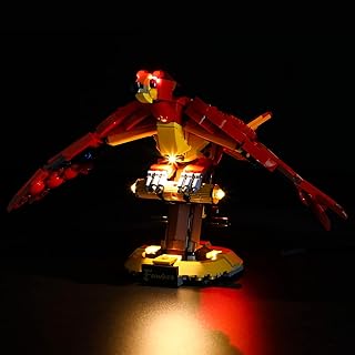 Lightailing Led Light Compatible with Lego 76394 Harry Potter Dumbledore’s Phoenix Building Blocks Model - NOT Included The Model Set
