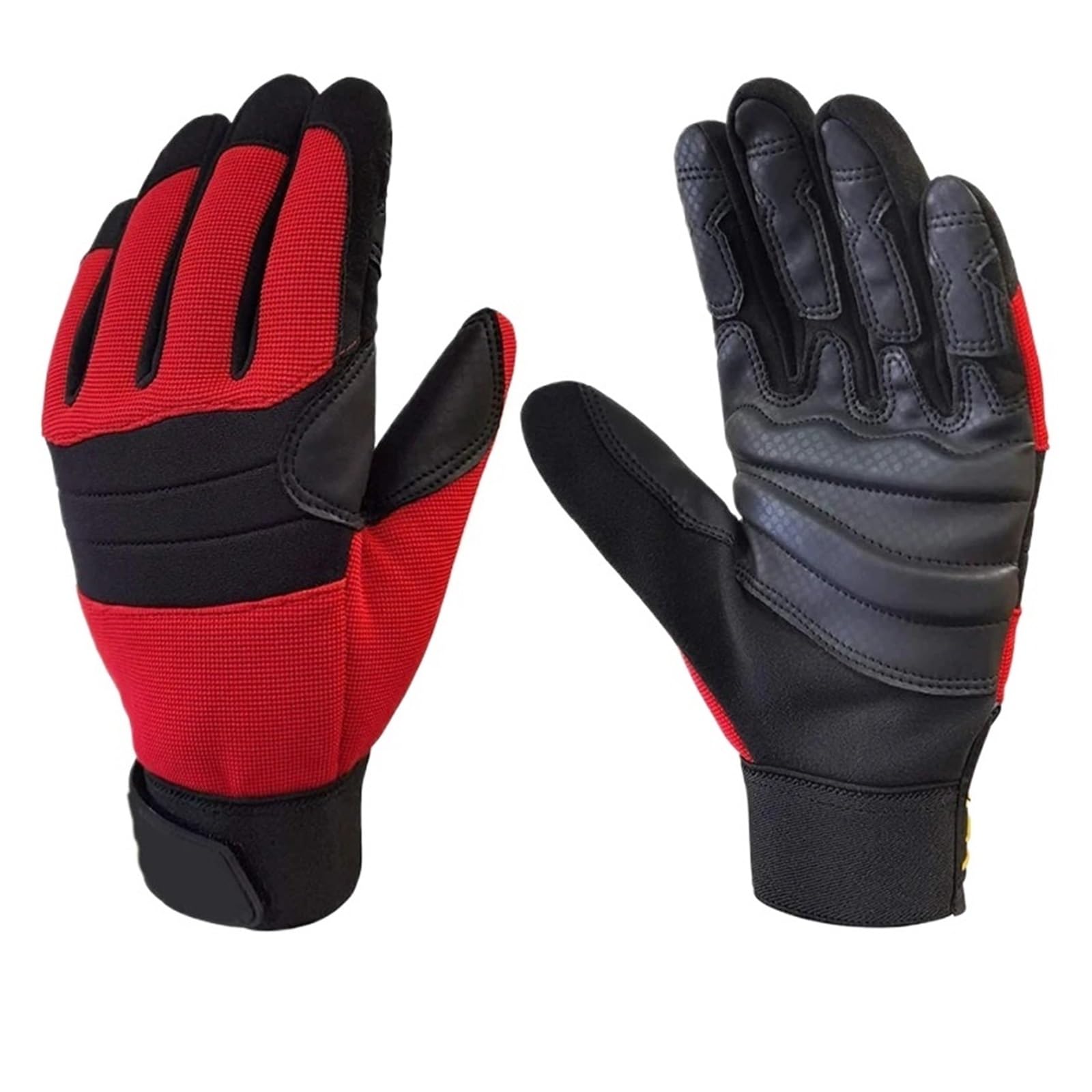 1 Paar Kletterhandschuhe mit vollen Fingern, Erwachsene, Modell 2370P