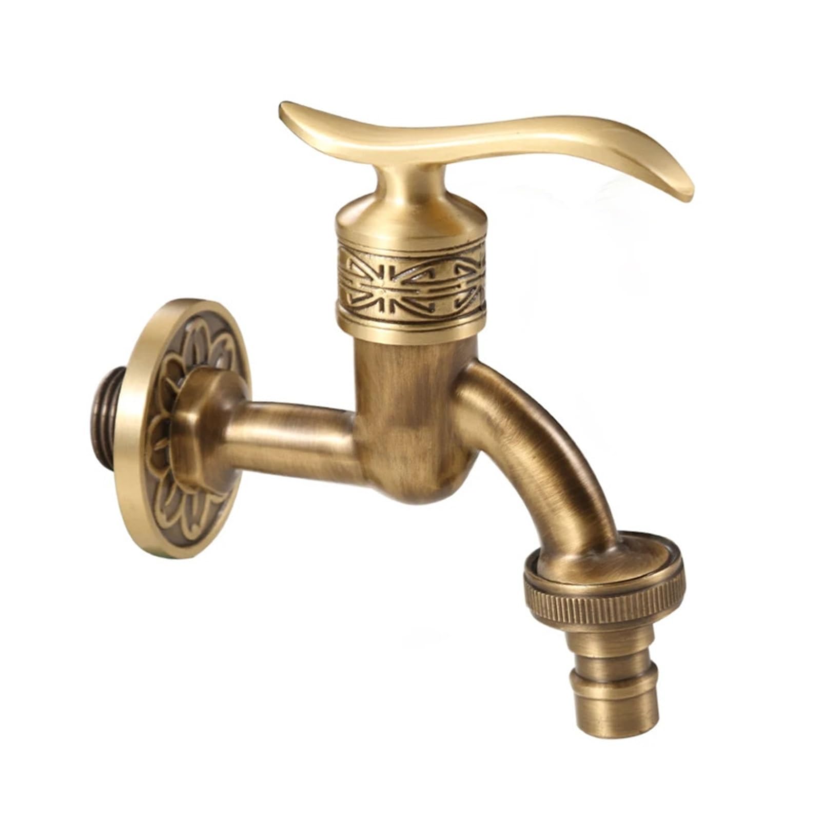 Robinet en cuivre complet européen antique G1/2 pour machine à laver 1 pièces