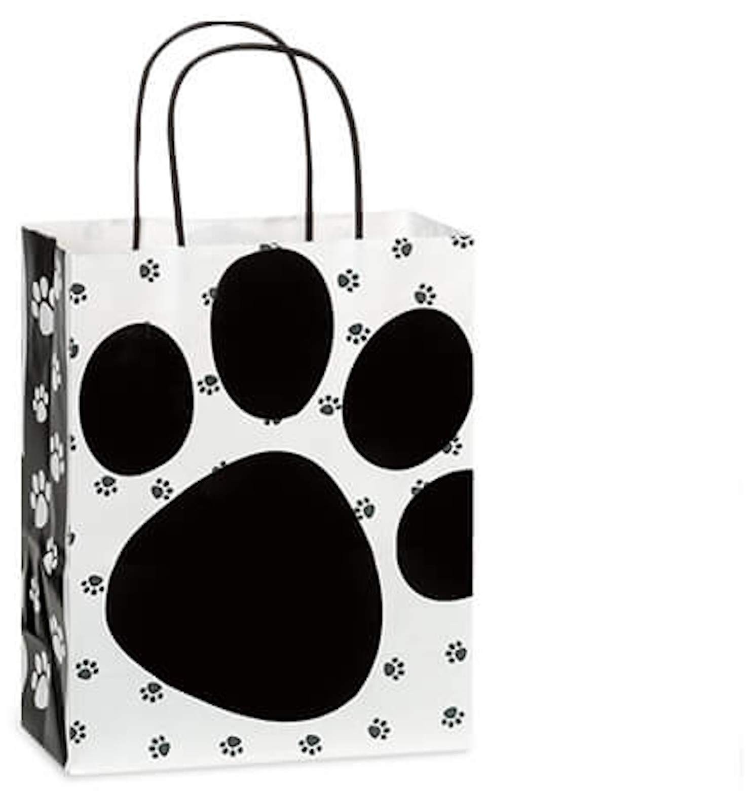 Pooch Paw Doogie Print Paper Large Shopper Gift Bag Quantity of 5