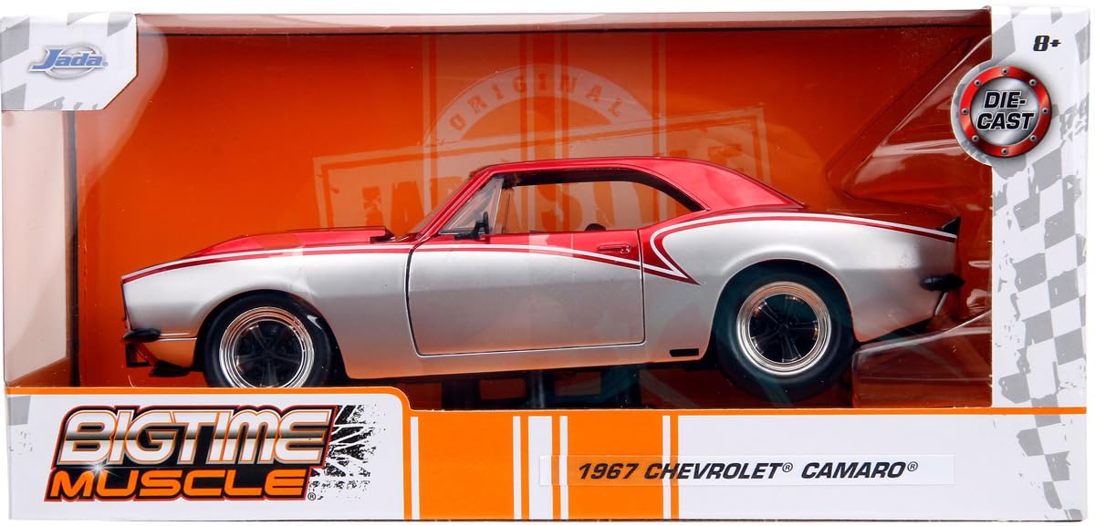 Amazon | Jada Toys BIGTIME MUSCLE 1/24 1967 シェビー カマロ 