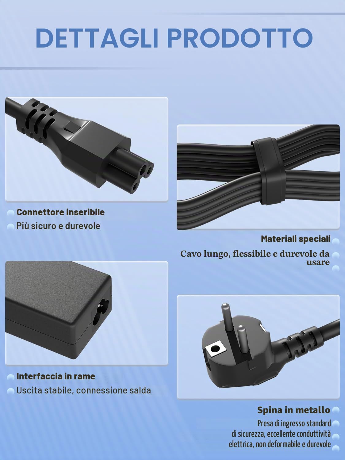 150W 120W Caricatore ø 4.5mm Compatibile Con Asus Vivobook Pro 15 16 16X 14 14X K6602 M7600 M6400 N7401 K6400 M6500 K6502 K6500 K571 Creator Q540 Zenbook Pro 15 17 Flip UP6502 UM535 Portatile
