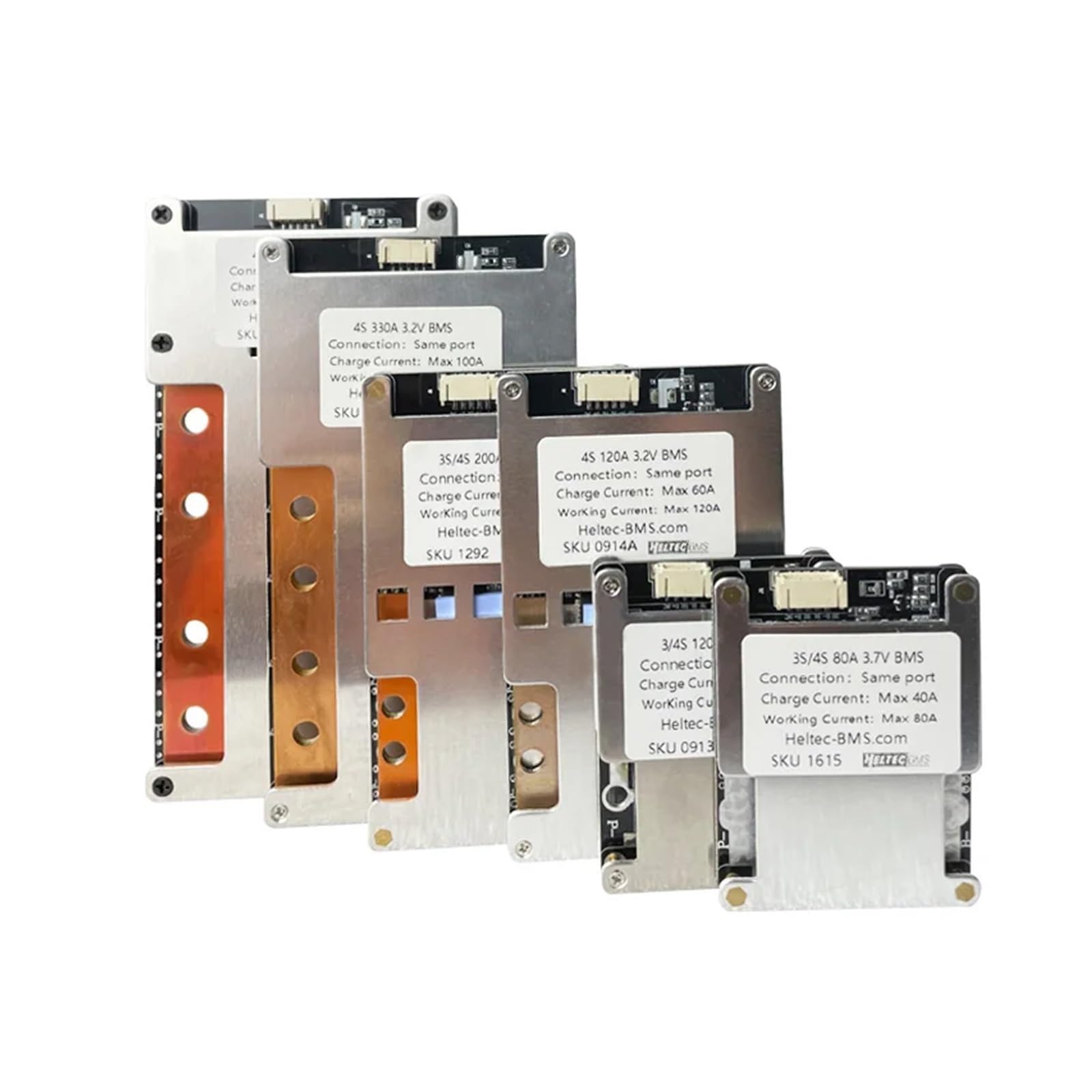 Płyta BMS, BMS 3S4S bilans 100A 120A 160A 200A 300A 380 12.6V/16.8V 18650 tablica zabezpieczająca baterię Lipo/LiFePo4 TFT Volt Collect Dispay(4S 200A 3.2V New)