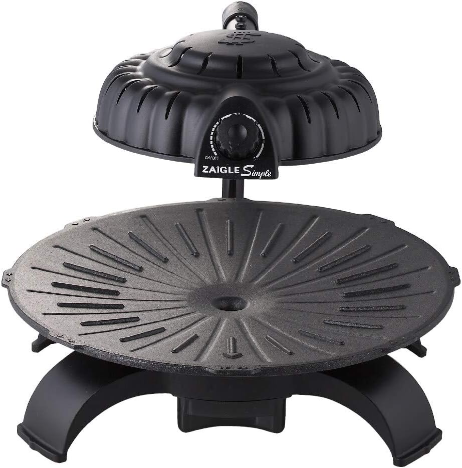 ZG-BU371 Simple Infrared KBBQ Electric Grill, 120v, Black