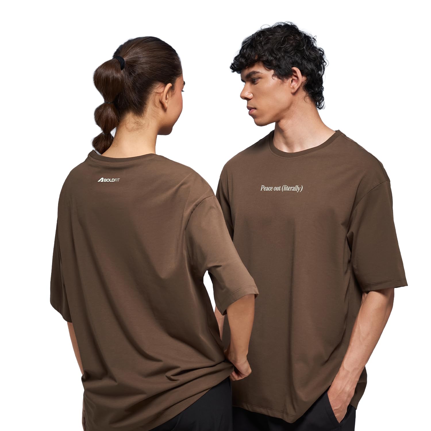Tshirt for Man Unisex Oversized Tshirt for Woman Graphic Tees Supreme Comfort, Effortless Style Oversized T Shirt for Men, Breathable Polycotton T-Shirt for Lounging, Casual Outing, Yoga Wear-image-12