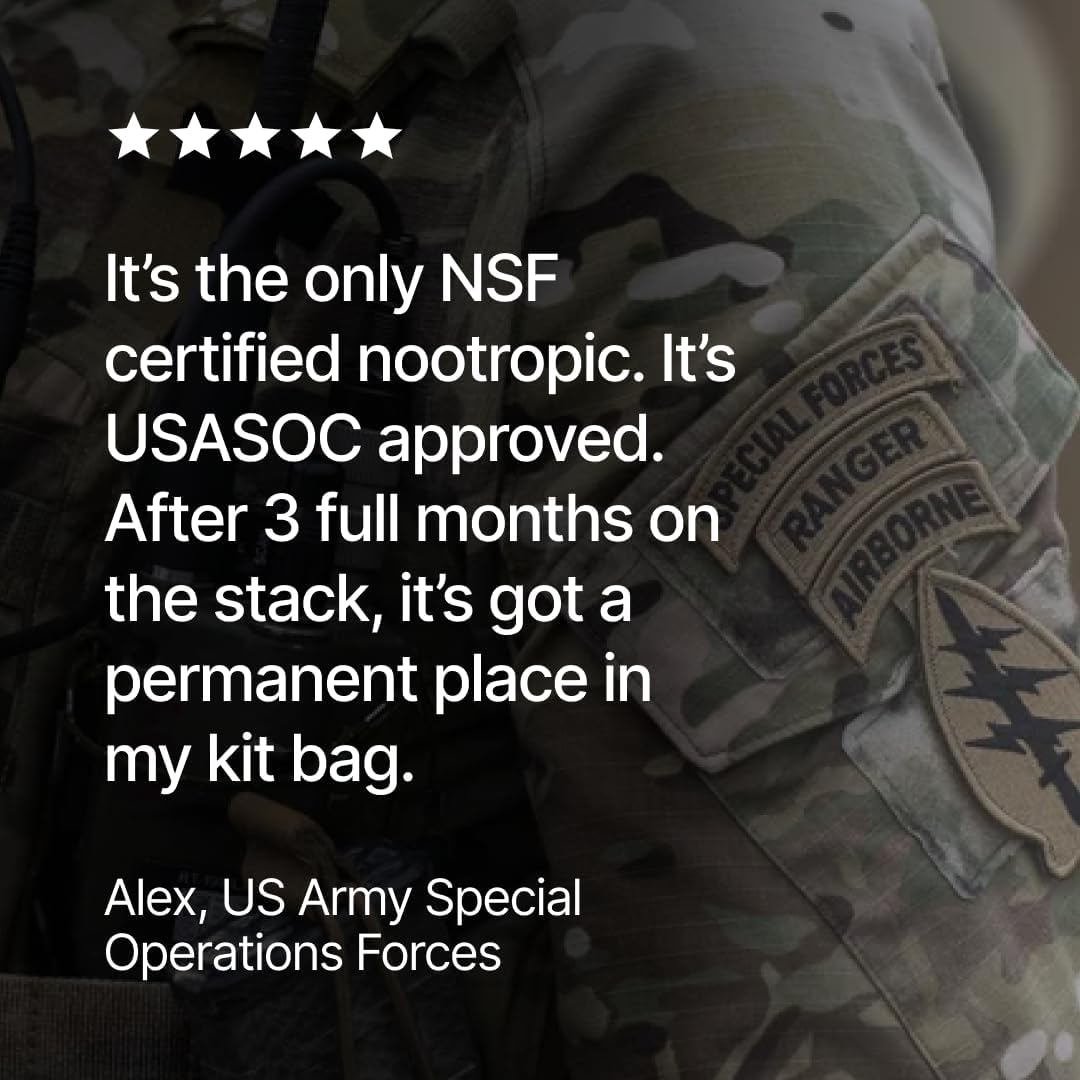 Stoned Ape Nootropack - Brain Health Supplements for Focus, Mood, Sleep, Memory, Energy & Recovery - Vitamins, Minerals, Herbs, Adaptogens, Mushrooms - Keto, Paleo, Vegan - NSF Sport - Image 3