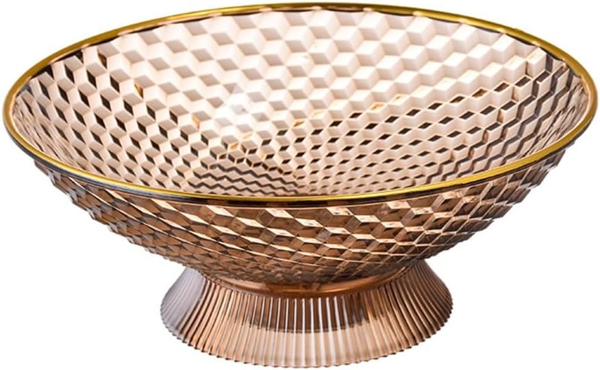 Fruit Plate Tall Draining Candy Box Home Snacks Melon Seeds Living Room Coffee Table