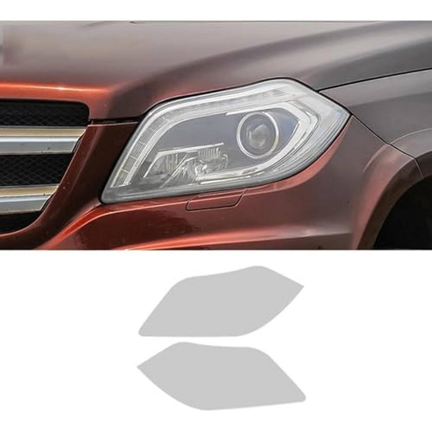 Film protection phare Benz GL X166 2013-2015 en TPU