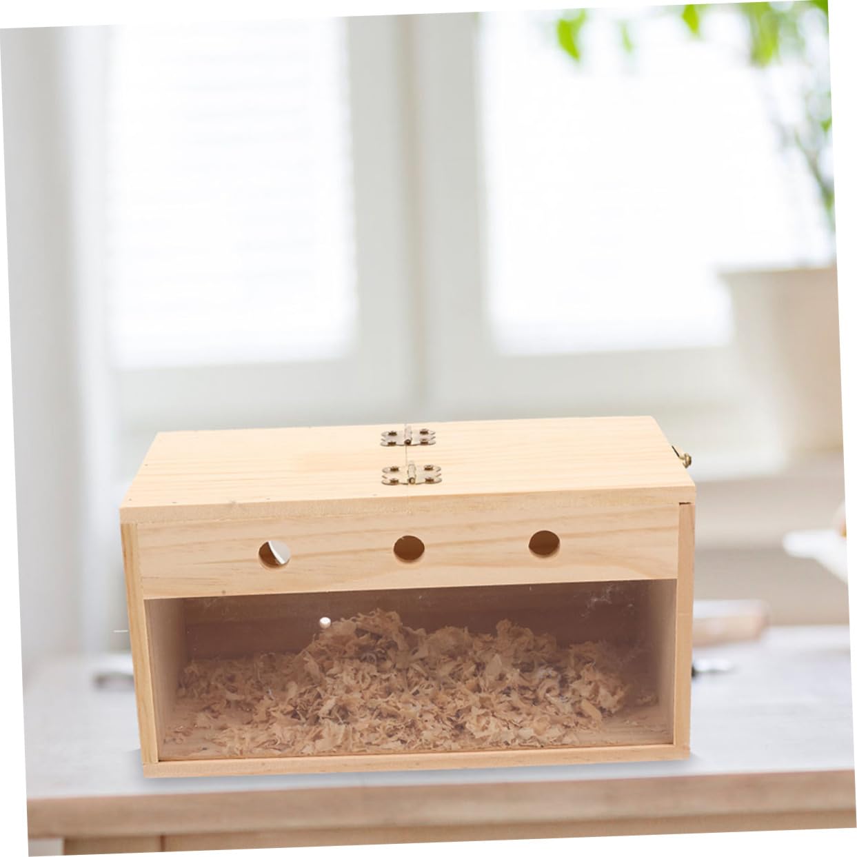 Toddmomy Caja De Cría De Loros Nidos De Pájaros para Jaulas Juguetes De Aves para Periquitos Casa De Pájaros Nido De Pájaro De Madera Accesorios De Aves Nido De Pájaro De Madera Madera