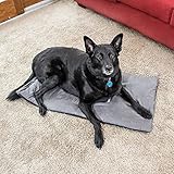 Premium Pet Bed Mat: Soft Self Warming Dog Bed - Crate Pad for Dogs and Cats - Medium Dog Beds, Small Dog Beds - Cat Bed with Reflective Core - Puppy Bed