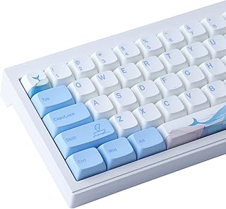 PBT Keycaps 137 keys Custom XDA Keycaps Set Dye-Sublimation Cute Keycaps for Cherry MX Switches ANSI Layout Mechanical Gaming Keyboards