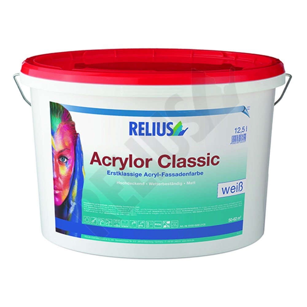 Relius Acrylor Classic, weiß, 3 Ltr.