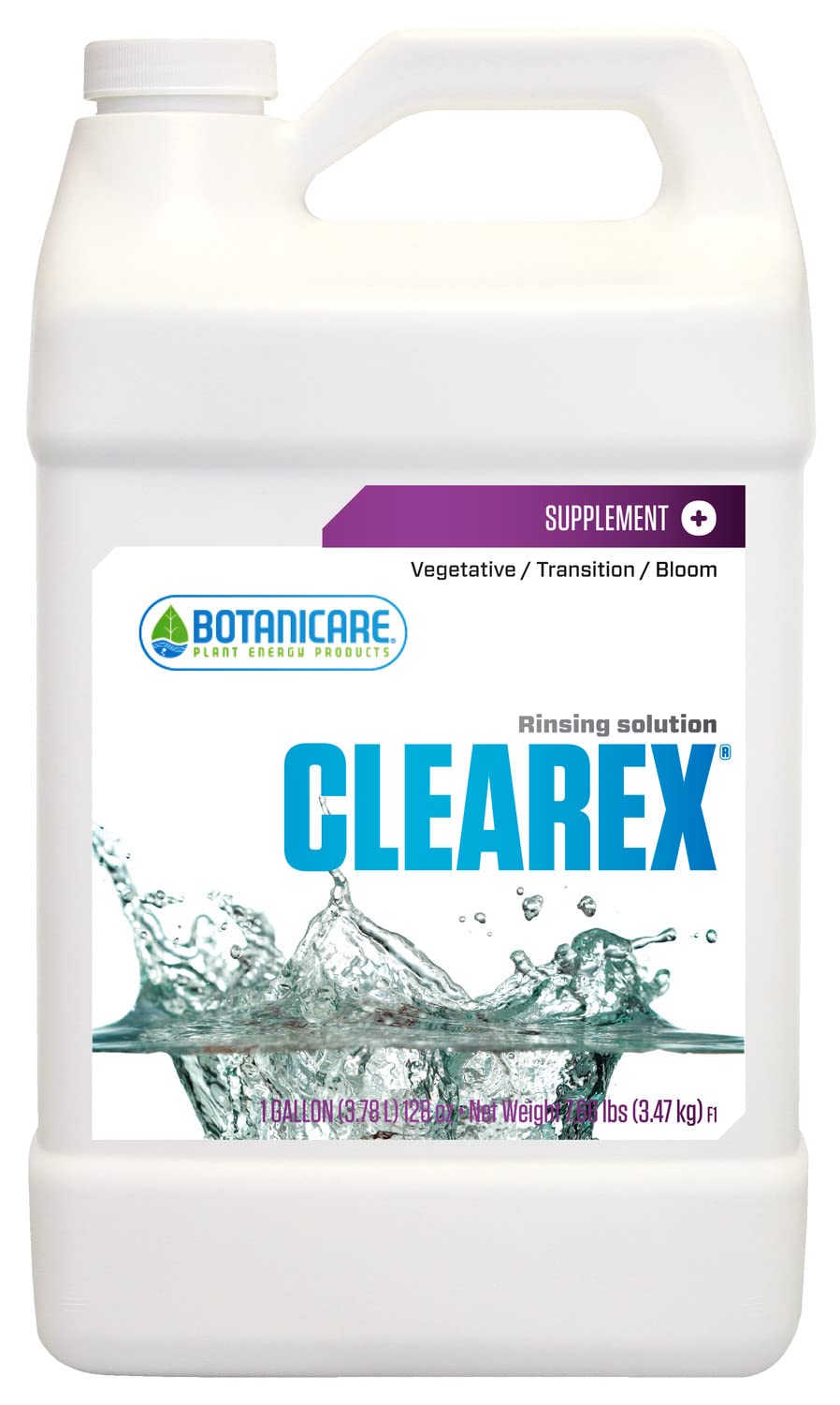 1-Gallon : Botanicare CLEAREX Rinsing Solution, 1-Gallon