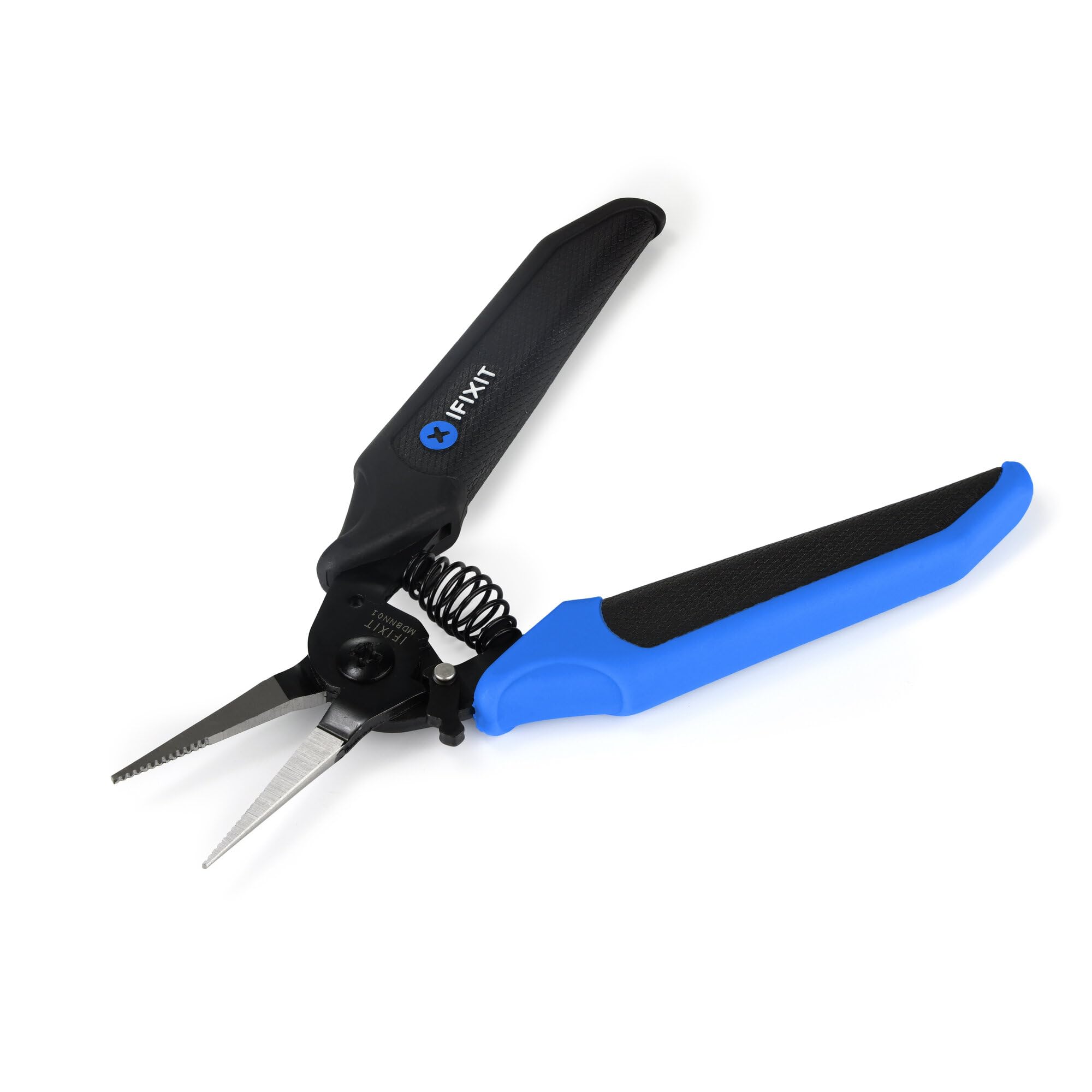 iFixit Mandible Needle Nose Pliers - Fine Tip, Spring-Loaded Handle, Ergonomic for Small Electronics Repair