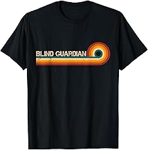 Blind Guardian Retro Stripes Musician Vintage T-Shirt
