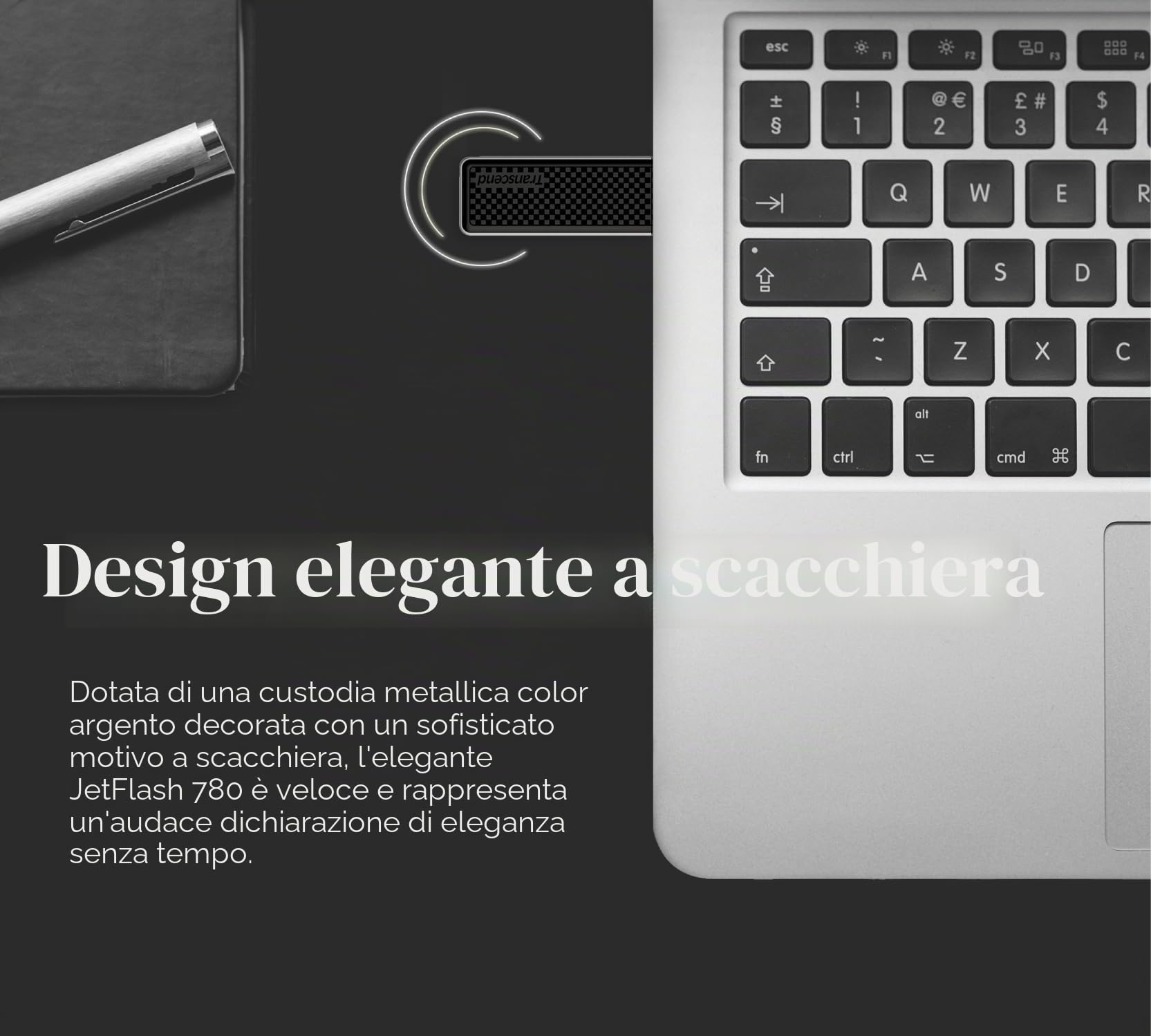 Transcend TS16GJF780 Chiavetta USB da 16 GB, JetFlash 780, USB 3.1 Gen 1