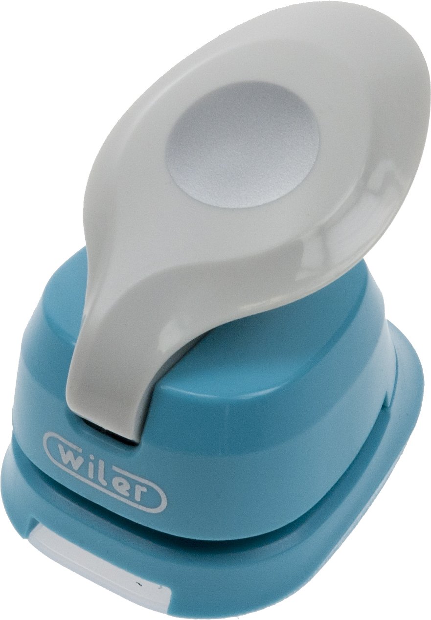 Wiler CPEF208 Fustella per Carta ed Eva Foam a Forma di Cerchio misura 25mm