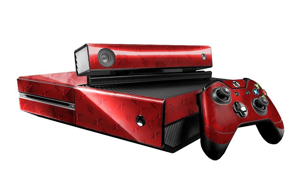 Elton Red Carbon Fiber Theme Skin Sticker Cover for Xbox One Console, Kinect & Controllers [video game] (B01N0BDXSZ) Amazon Price History, Amazon Price Tracker