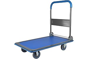 Mountable Platform Dolly Cart with Wheels
