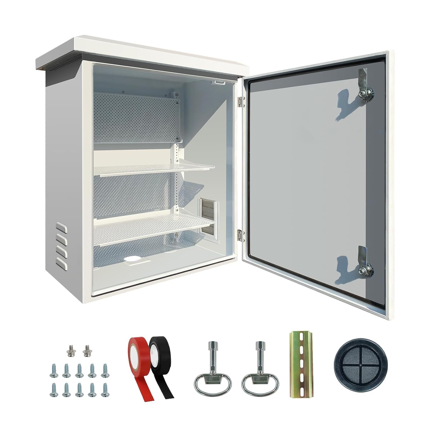 Outdoor Weatherproof Nema Enclosure Electric Box19.7x15.7x9.8 Ventilation — Amazon image 8