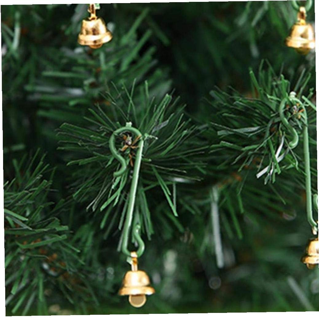 20pcs Xmas Mini Gold Jingle Bells Metal Jingle Bells Mini Craft Bells Beads for Chrismas Tree Window Decorations Ornaments