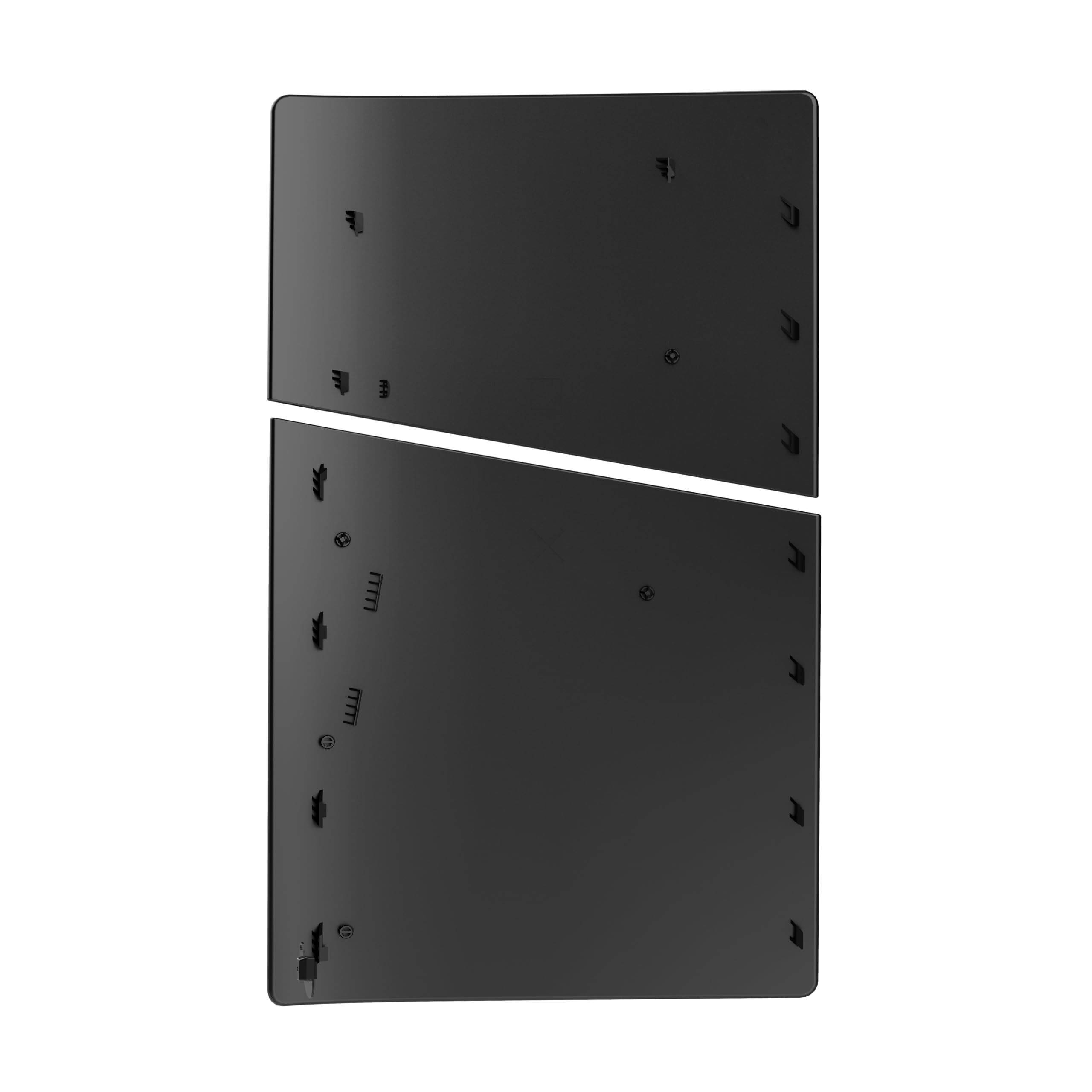 FacePlates for PS5 Slim Disc Edition Cover Plate for PS5 Slim Premium ABS Replacement Plates Anti-Scratch Dustproof Protective Shell Case for PlayStation 5 Slim Accessories Black thumbnail 16