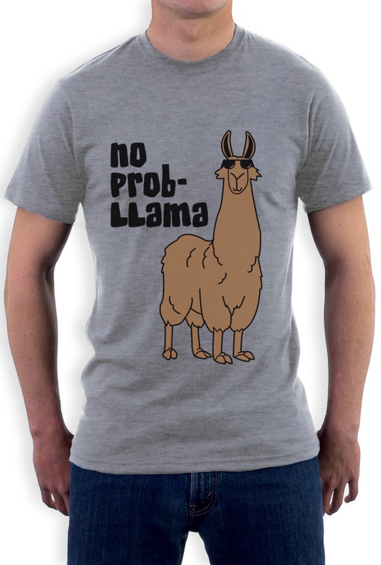 No Prob Llama Funny No Problem Print Gift Idea T-Shirt