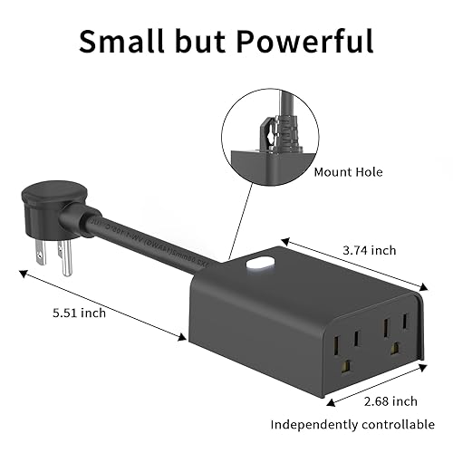 Miniatura 8 de Minoston Enchufe inteligente Zwave serie 800, enchufe inteligente Zwave para exteriores con 2 salidas individuales, salida inteligente Z-Wave