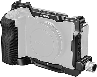 SmallRig ZV-E1 Cage Kit with Cilicone Grip and Cable Clamp for HDMI