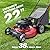 PowerSmart Self Propelled Gas Lawn Mower, 21-Inch 170cc OHV Engine RWD Single-Speed 3-in-1 with Bagging 2024 Version
