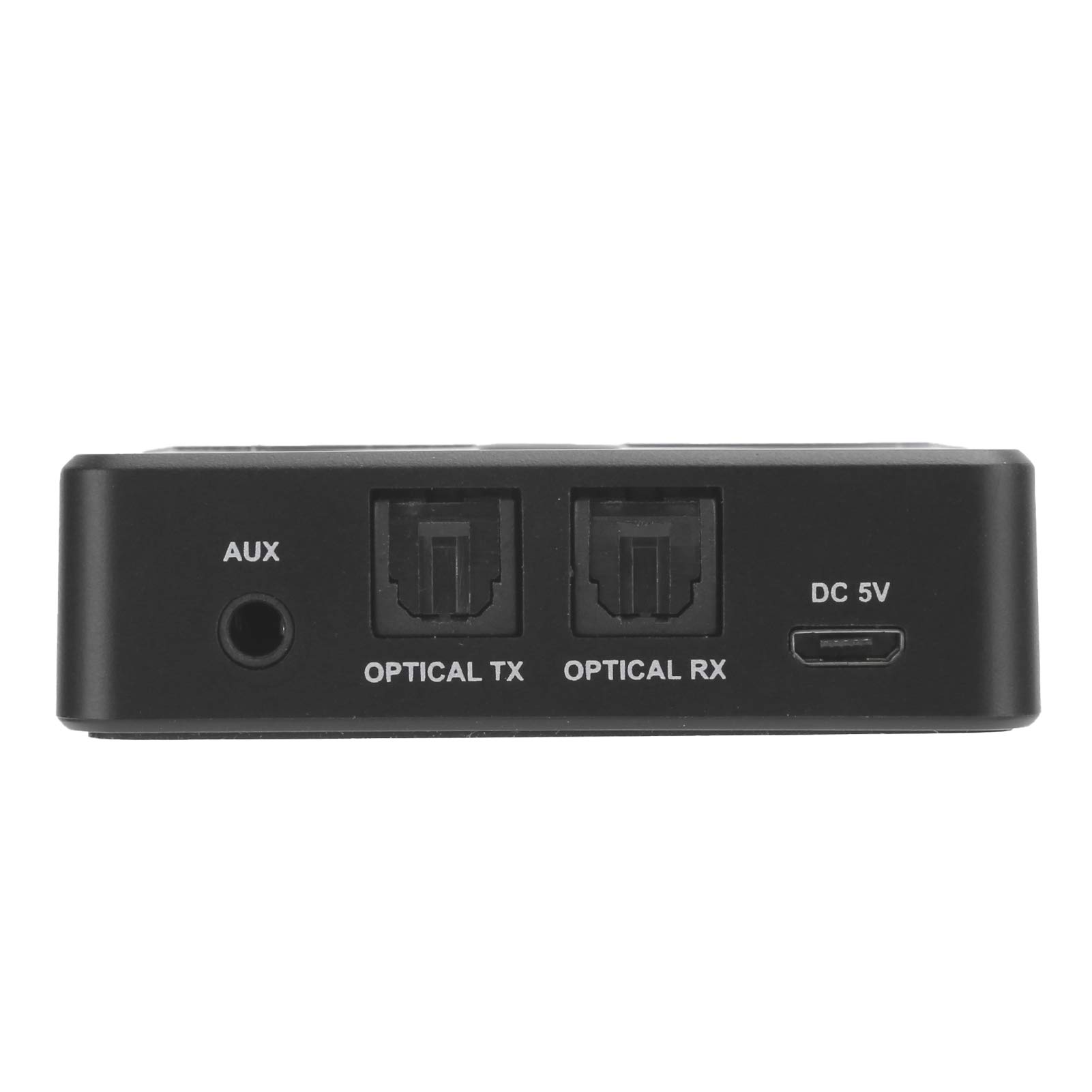 lyrlody Trasmettitore Bluetooth Ricevitore Adattatore Wireless 5.0 Ottico AUX 3.5mm Bassa Latenza Batteria Ricaricabile 300mAh per Casse Stereo Cuffie