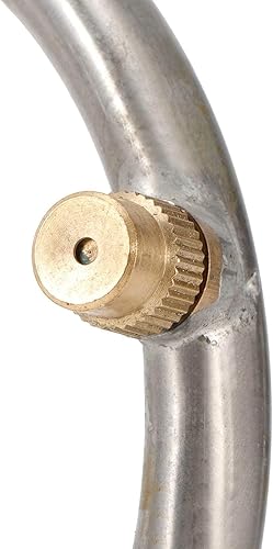 Miniatura 7 de Boquilla pulverizadora de enfriamiento de 5 cabezales, boquilla de nebulización ajustable G1/4 pulgadas, rosca hembra de riego circular, rociador de