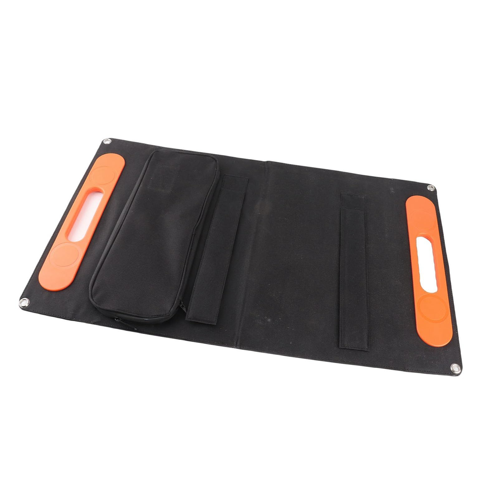 HEEPDD Cargador Solar Portátil, Panel Solar Plegable Monocristalino de 60 W con Doble USB y Tipo C, Salida de 18 V, Diseño Ligero para Excursionistas, Camping, Viajes, Uso Al Aire Libre