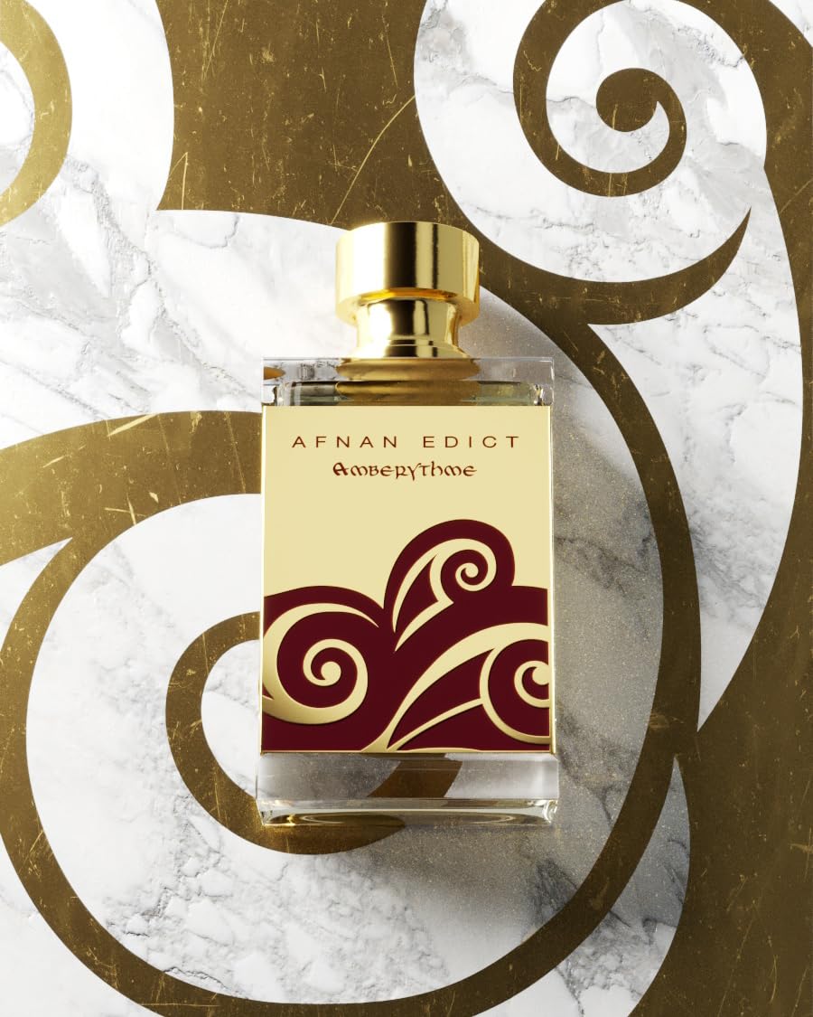 Amazon.com : Afnan Edict Amberythme Unisex Luxury Eau de Parfum