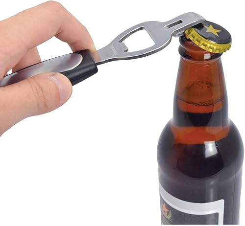 Miniatura 5 de HIC Kitchen Herramienta de barra, abrebotellas, pelador de latas y cítricos, acero inoxidable japonés, sin BPA