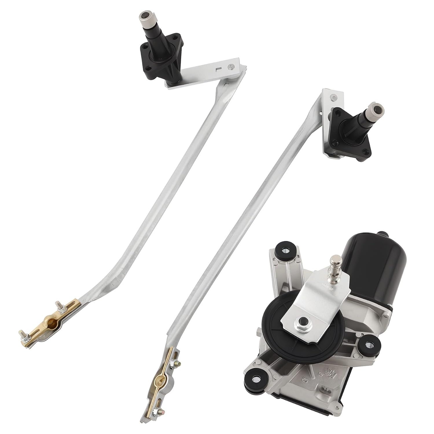Windshield Wiper Motor and Linkage Assembly, Compatible with 1988-2002 Chevrolet C1500 C2500 C35 Blazer Suburban Tahoe Kodiak GMC K3500 C6000 C7000 C1500, Replaces 602-203AS