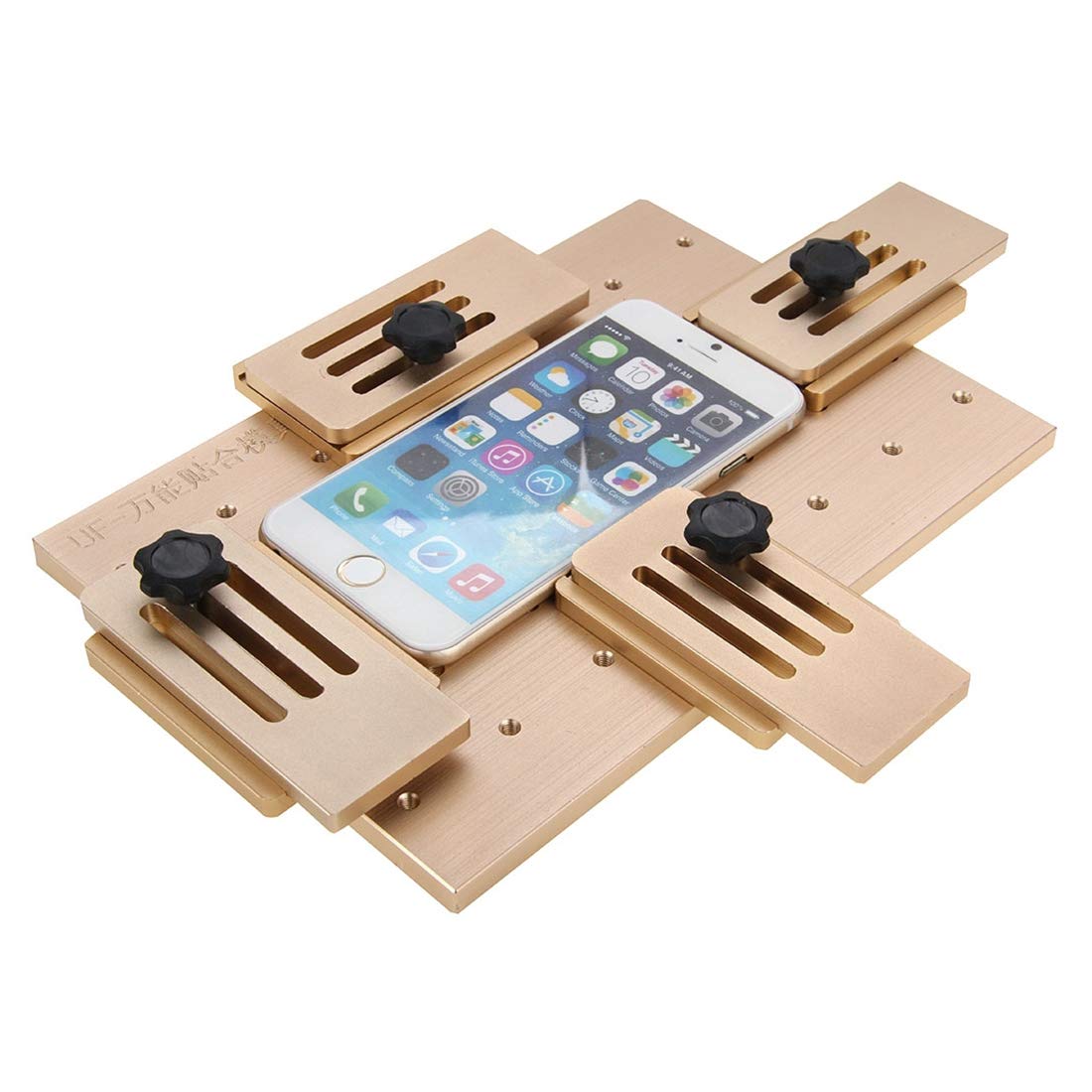 YKDY Aluminium Alloy Universal Refurbish Mold Positioning Laminating LCD Screen Repair Mould for iPhone, Samsung, HTC, Sony, Lenovo, Huawei, Xiaomi, and Other 6 inch Below Mobile Phones