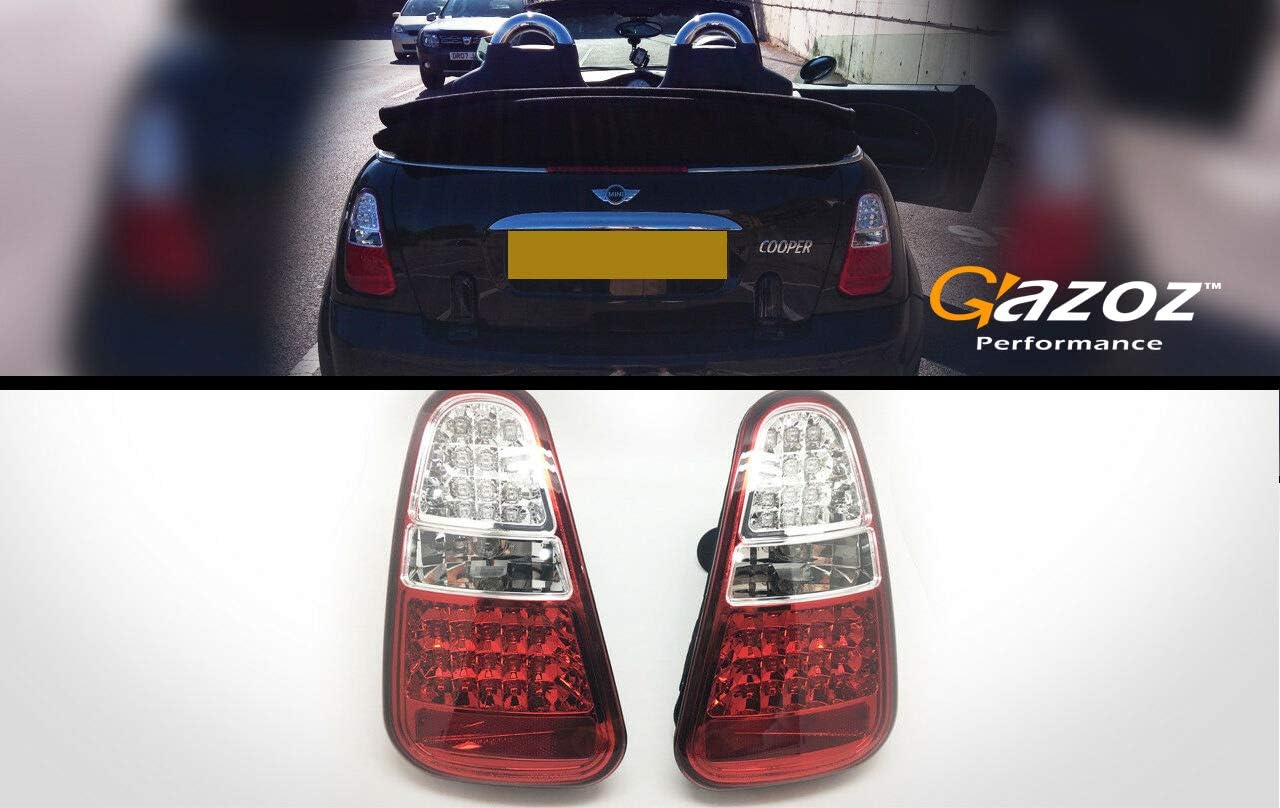 Smoke LED Tail Lights Rear Lamps W reverse Fits 04-06 Mini Cooper R50 R52 R53