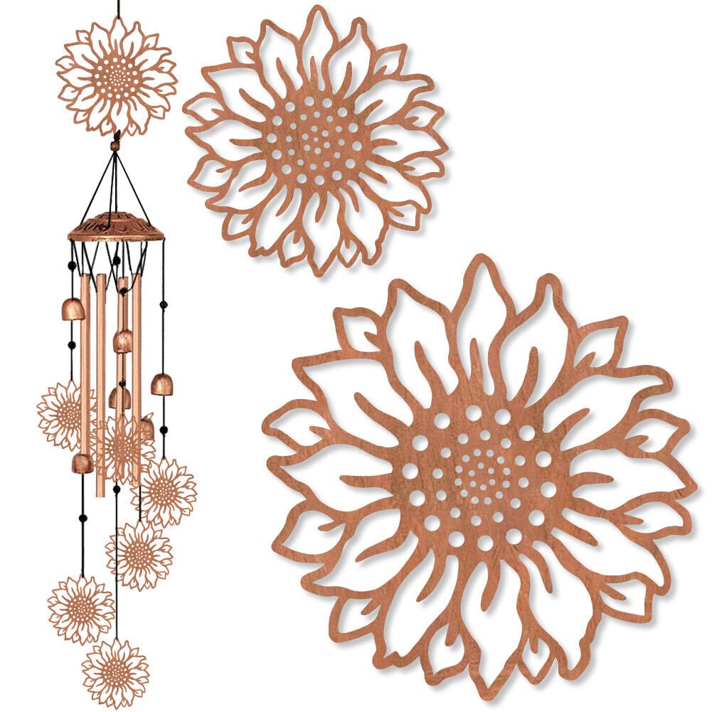 Carillon éolien de condoléances maman, cadeau de deuil extérieur