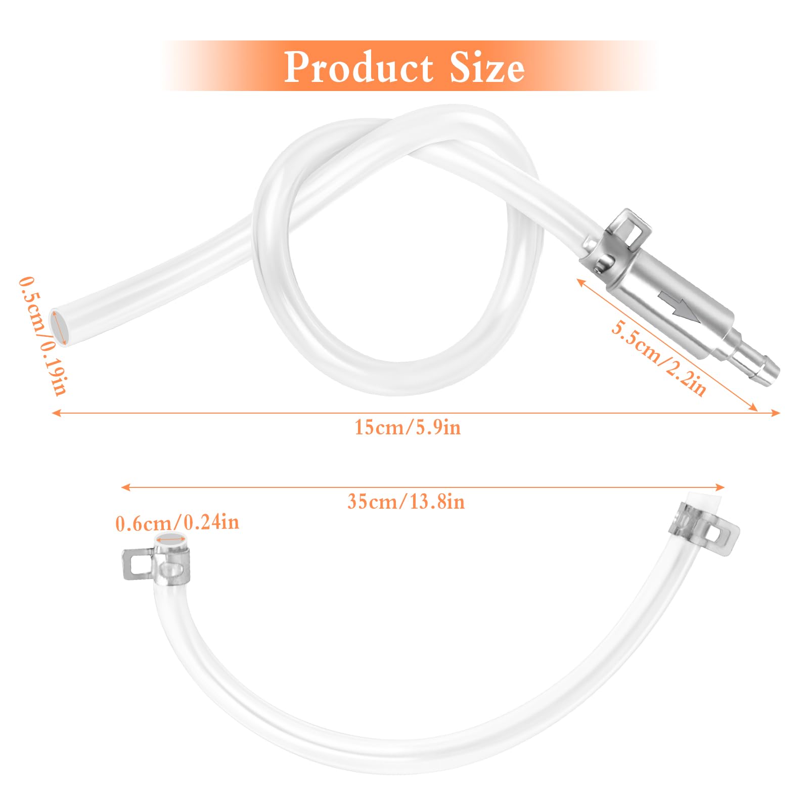 Tuyau De Purge De Frein Moto Transparent Avec Valve Anti-retour - Kit Aluminium Et Caoutchouc | Pour Freins Et Embrayage - 11